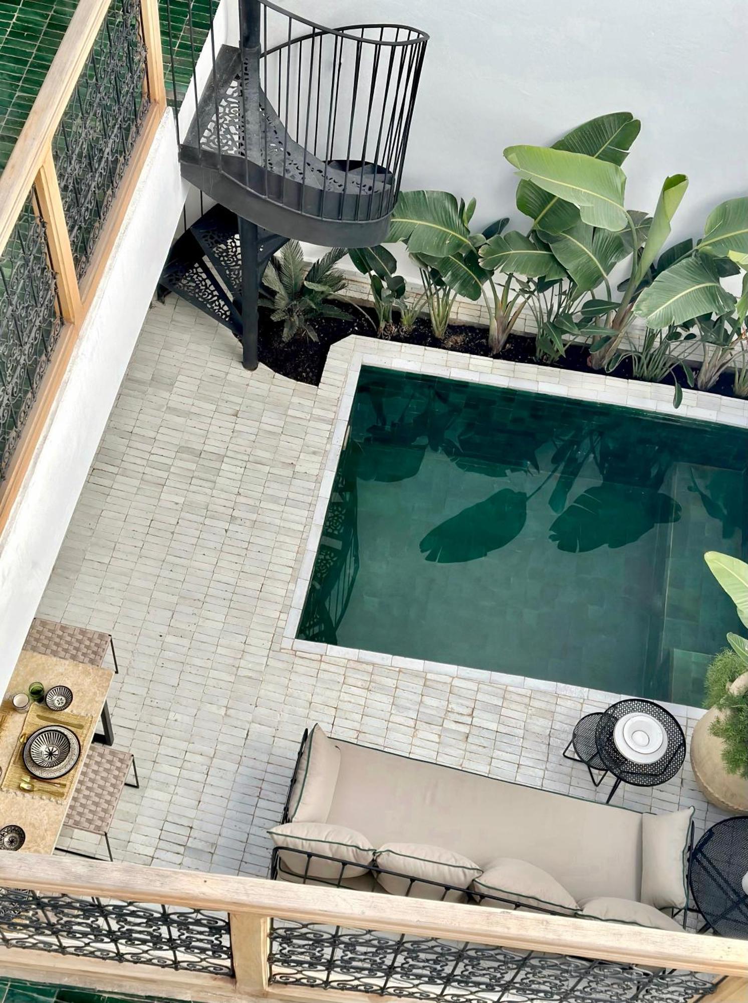 Riad De L'O / Serene Designer Oasis ~ Pool ~ Rooftop Villa Marrakesh Exterior foto